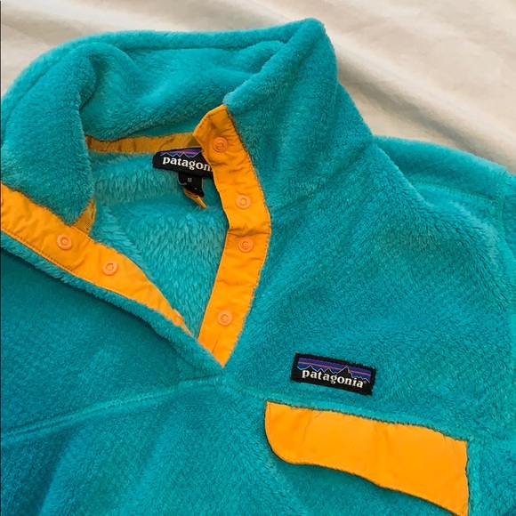 Patagonia Tops - Patagonia re-tool fleece snap pullover